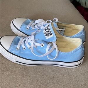 Baby Blue Converse!